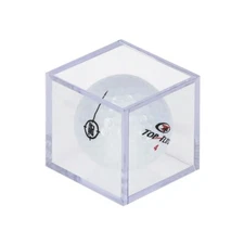Golf Ball Display Plastic Clear Case Cube Square Stackable Holder Autograph BCW
