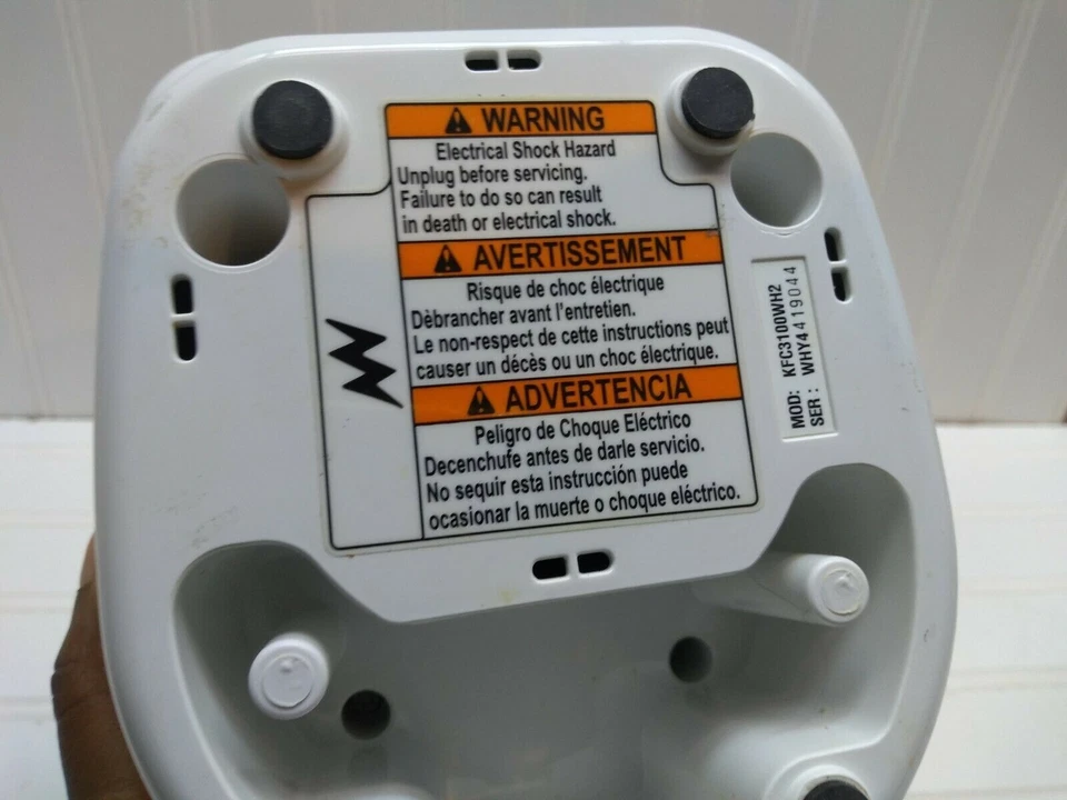 KitchenAid Chef Picadora Eléctrica Mini Procesador Motor Cuenco Tapa Hoja Foto 3 de 4