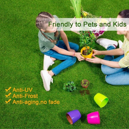 Durable Non-Slip Synthetic Grass Mat with Quick Dry Drainage for Dogs & Gardens - Picture 8 of 10