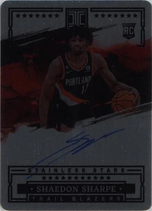 2022-23 Panini Impeccable - Shaedon Sharpe #SSA-SDS
