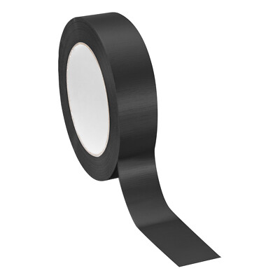 1''x0.009'' Bookbinding Tape, 22 Yard Cloth Repair Tape, Black