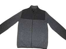 The Children's Place -Fleece jacket - zipper sz L 10-12 gray black - outerwear