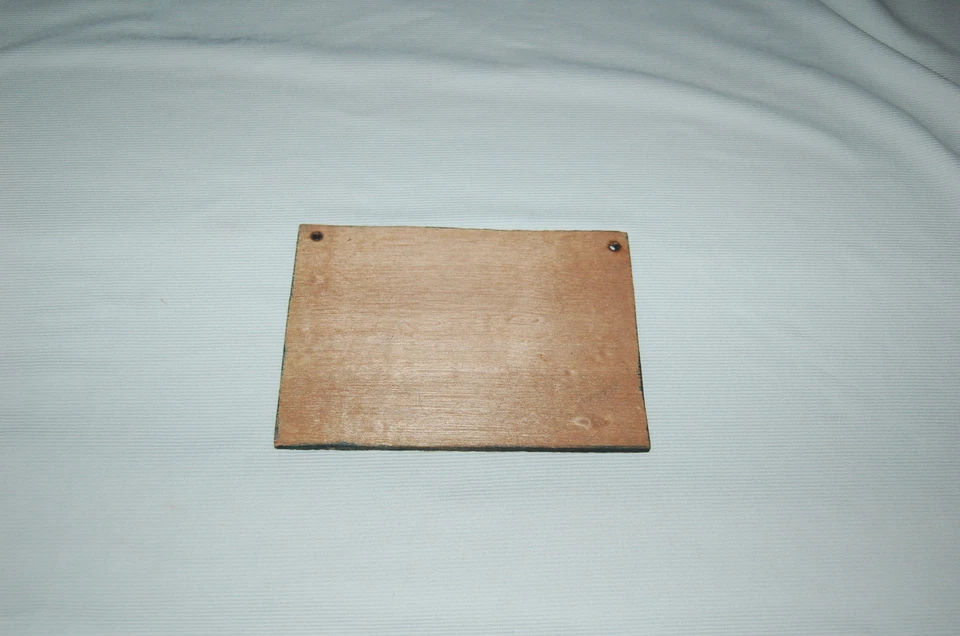 Ancien tableau Pyrogravure Bois Sculpté Jésus ,religieux , collection 18,5/13.4 - Photo 2/2