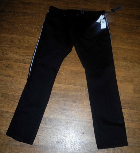 NEW Buffalo MAX-X Super Skinny Leg Men's Black Stretch Jeans Sz. 34x32 36x32 - Picture 5 of 23
