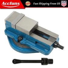 Precision 2" Lock Down Bench Vise Milling Vice 2 Inch Flat Nose Pliers
