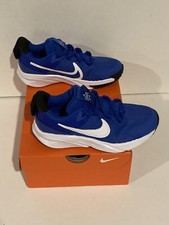 Nike Boys Star Runner 4 NN PS DX7614-400 Blue Running Shoes Sneakers