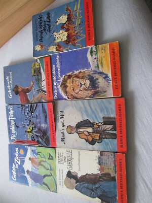 7 x Kleine R. Brockhaus-Bücherei 70iger  11,15,40,41,42,52,115 gefahr im Zirkus