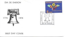 Dominican Republic Scott #765 FDC US Bicentennial