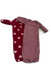 Carters Sleep Sack Pajamas NB girl