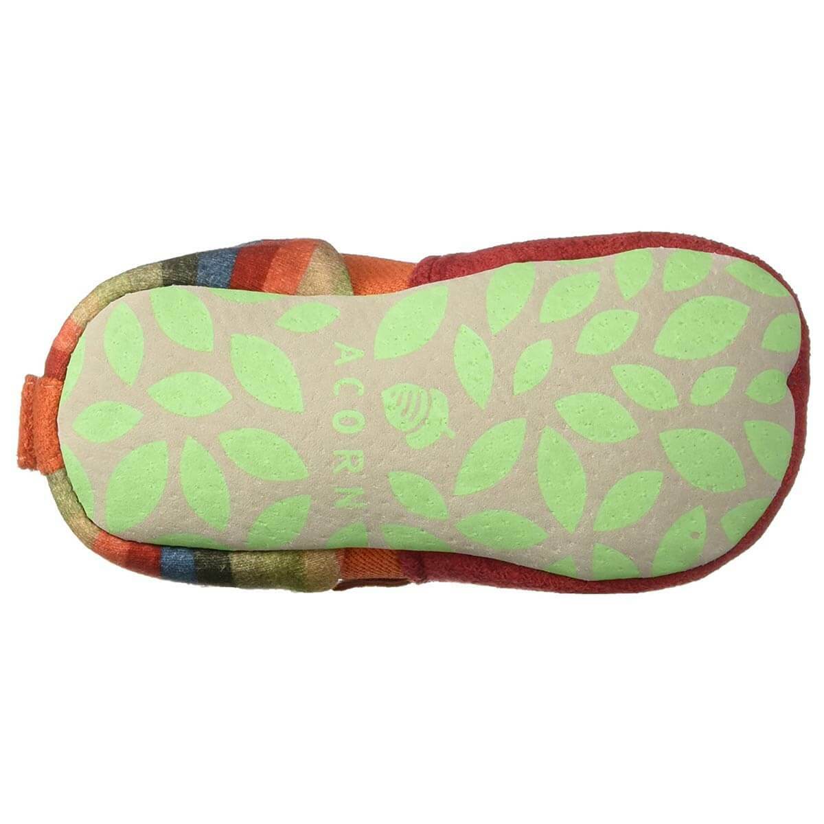 SAOLA Pantofole Acorn Kid's Easy On Animal Suola Morbida Riccio Rosso TS (A10128RHGTS)