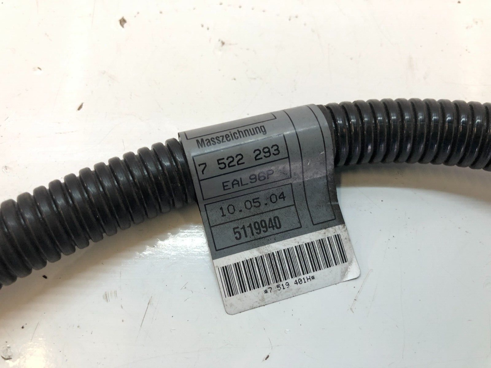 04 BMW 530i 525i M54 Positive Battery Cable 7522293 for sale 