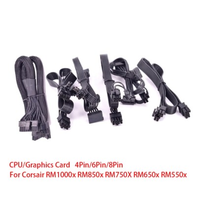 CPU Modular Power Supply Cable for Corsair RM1000x RM850x RM750X RM650x RM550x