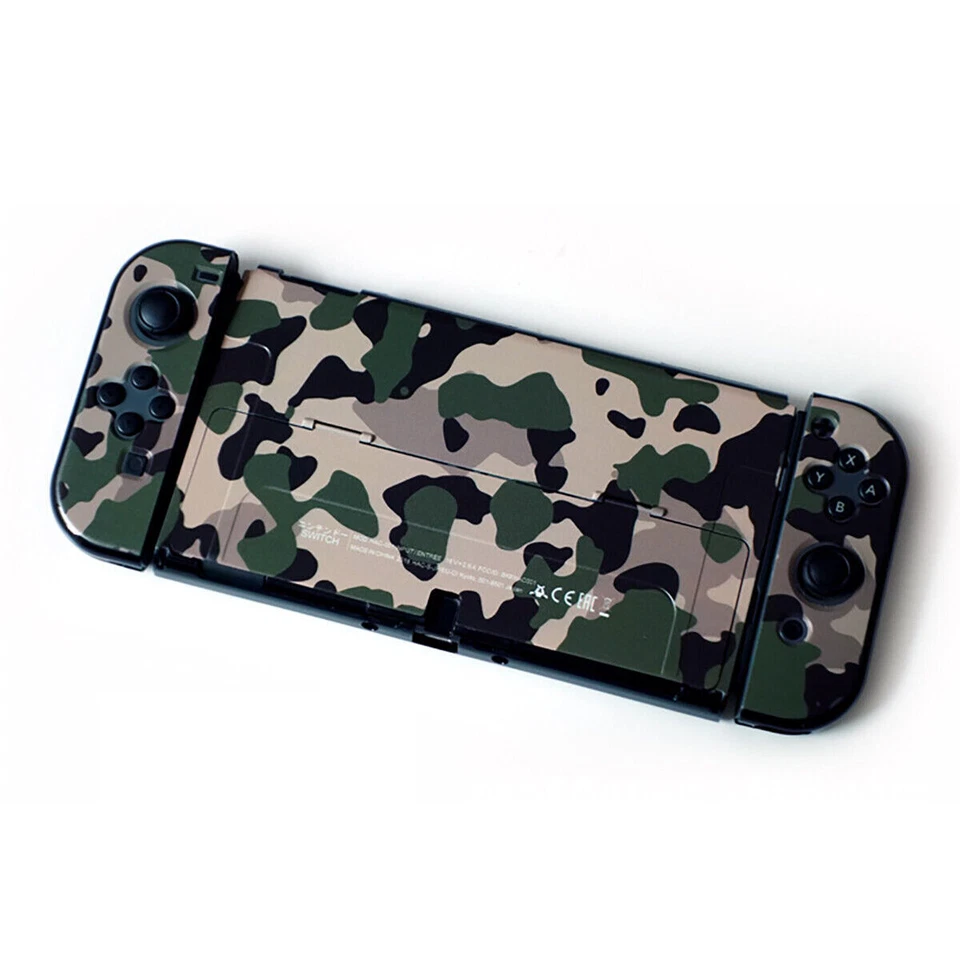 New Protection Case Grip Hard Thin Cover Shell Dockable for Nintendo Switch OLED - Image 3 of 4