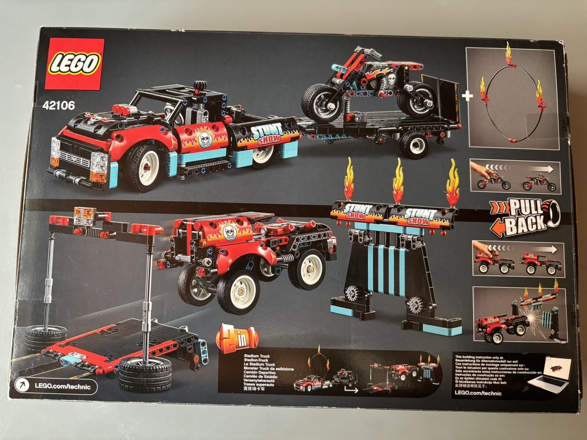 Technic Stunt Show Truck 42106 Lego Instructions LEGO Technic