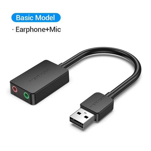 USB External Sound Card USB To 3.5mm Audio Adapter USB To Earphone Microphone - 第 21/21 張圖片