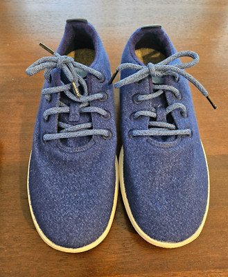#ad Allbirds Sams Club Edition Blue Wool Runners Sneakers Shoes Womens Size 9 $39.00
