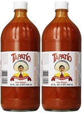 Tapatio Salsa Picante Hot Sauce 32fl oz 946ml Two Bottles 
