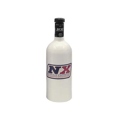 Nitrous Express Nitrous Oxide Bottle - 1 LB BOTTLE W/ MOTORCYCLE VALVE (3.2 DIA.