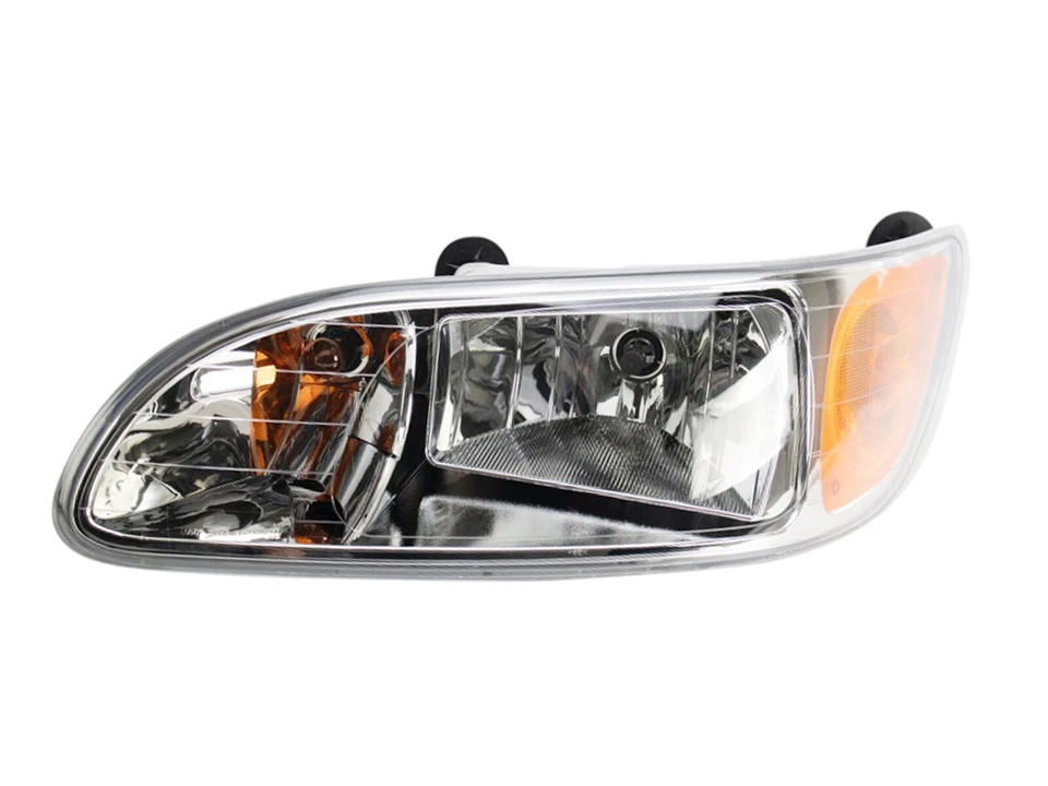 Headlamp for 2000 - 2015 Peterbilt Truck 330 335 340 386 387 Pair with Bulb - Image 3 of 4