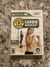 Gold's Gym Cardio Workout (Nintendo Wii, 2009) PREOWNED, GOOD CONDITION!