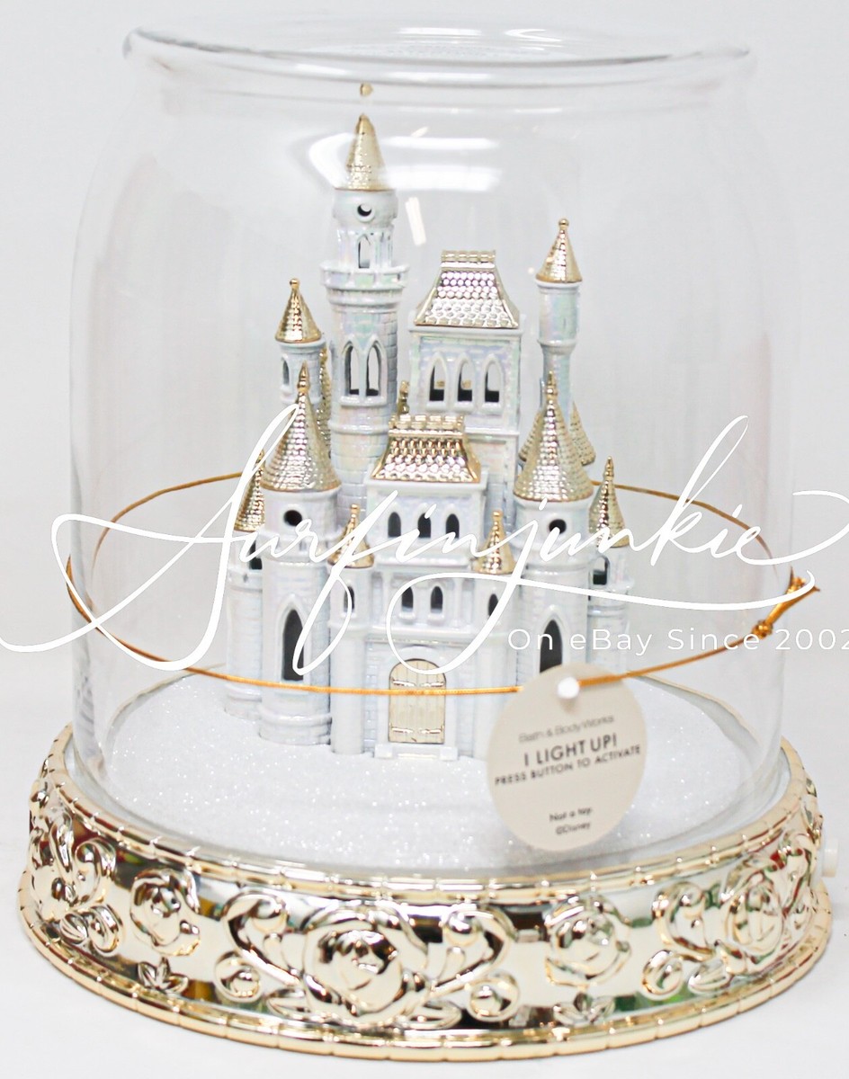 Bath & Body Works Disney Princess Castle Cloche Candle Holder