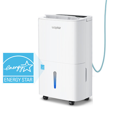 150-Pint Dehumidifier with Built-in Pump for Commercial Spaces & Large Rooms