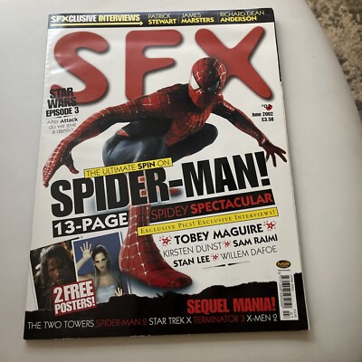 SFX Magazine #92 June 2002 Spider Man Spidey Spectacular