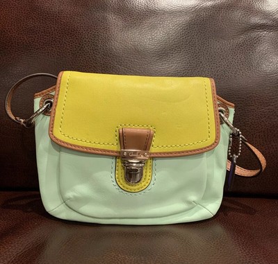 coach multicolor crossbody bag