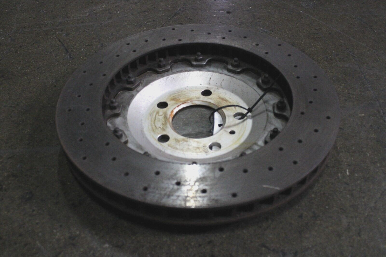 Mclaren MP4-12C, LH, Left, Rear Brake Rotor, Steel, Used