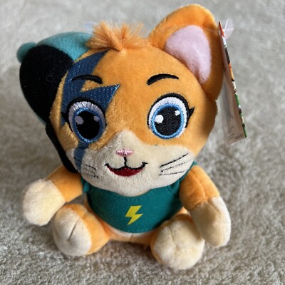 CAT★ NEW 44 Cats Orange Green LAMPO Fleece Plush Stuffed Animal Toy 5
