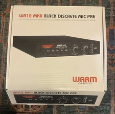 Warm Audio WA12 MKII Microphone Preamp - Black