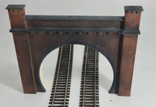 Double Tunnel Portal Resin OO GAUGE WORKS WITH HORNBY & BACHMAN Model Railway
