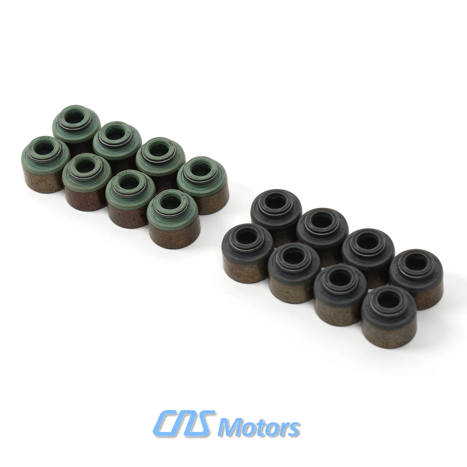 ⭐Viton Valve Stem Seals for 92-06 Hyundai Kia 1.6L 1.8L 2.0L 2.4L OEM 2222438010 Foto 2 de 3