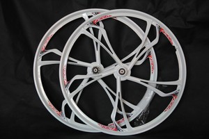 26/" MTB Bike Mag Magnesium Front Rear Wheel Rim Wheelset Set Disc 8//9//10 Speed