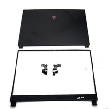 New For MSI GE75 GP75 GL75 Raider MS-17E1 MS-17E9 LCD Back Cover Bezel Hinges US