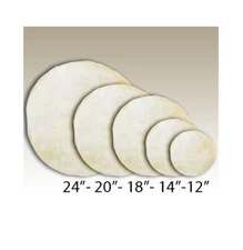 Pre-Cut Rawhide Drum Covers for Arts & Crafts from SLC