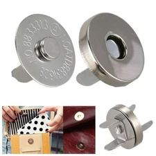 20pcs Magnetic Purse Snap Clasps Button/Great For Closure Handbag Purse G1X4