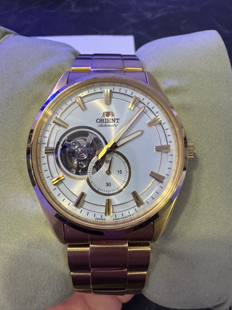 Orient Stretto Automatic Skeleton Watch 40mm Stee… - image 2