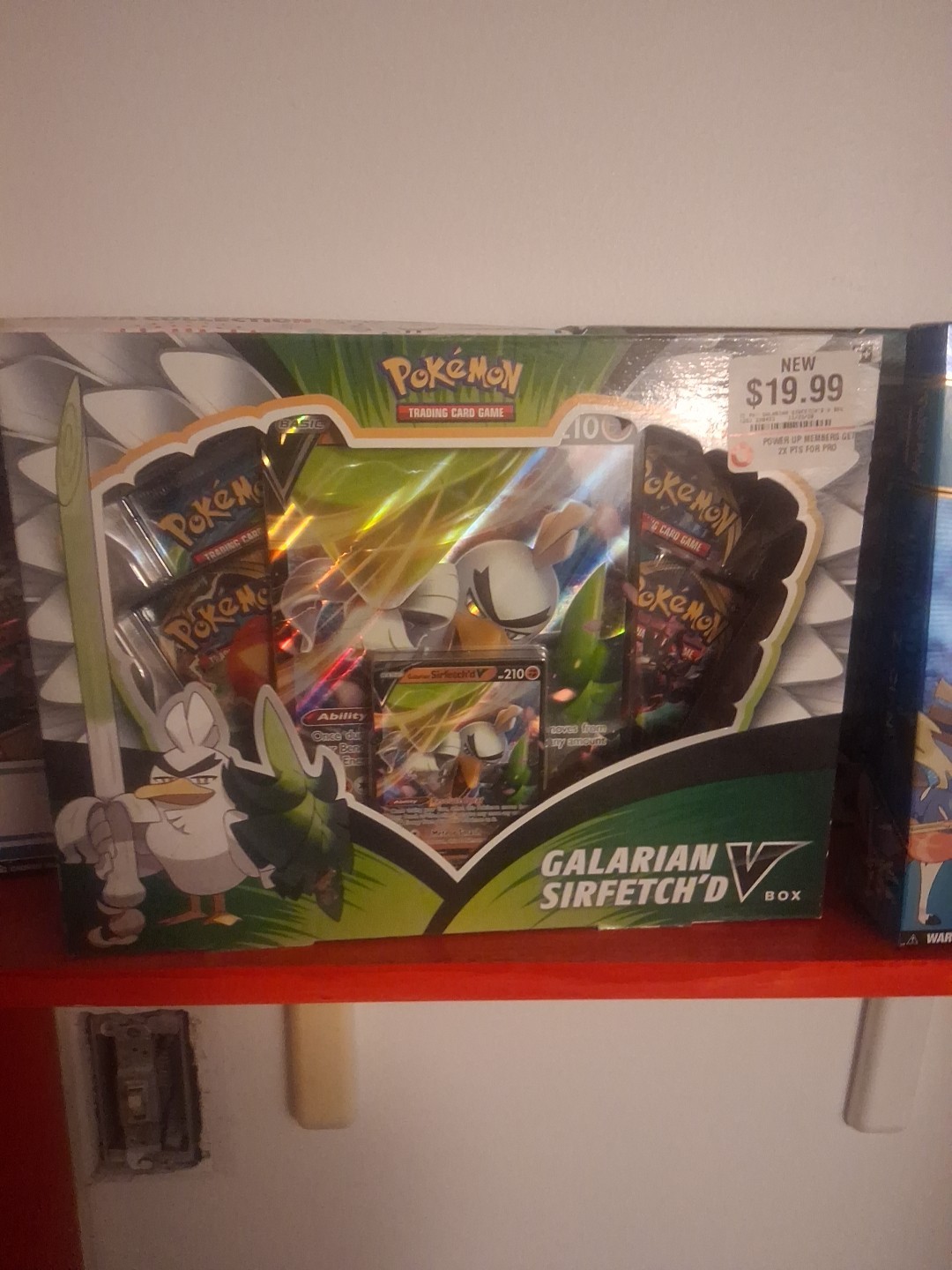 Pokemon TCG Galarian Sirfetch’d V Box - Factory Sealed