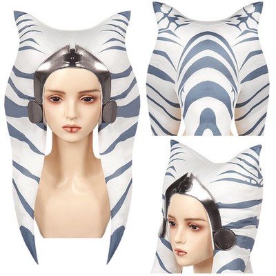 Star Wars Ahsoka Tano Cosplay Hat Headgear ComicCon Halloween Headwear Props