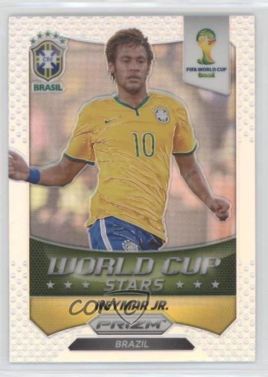 2014 Panini Prizm World Cup Stars Silver Prizm Neymar Jr #7 ru4