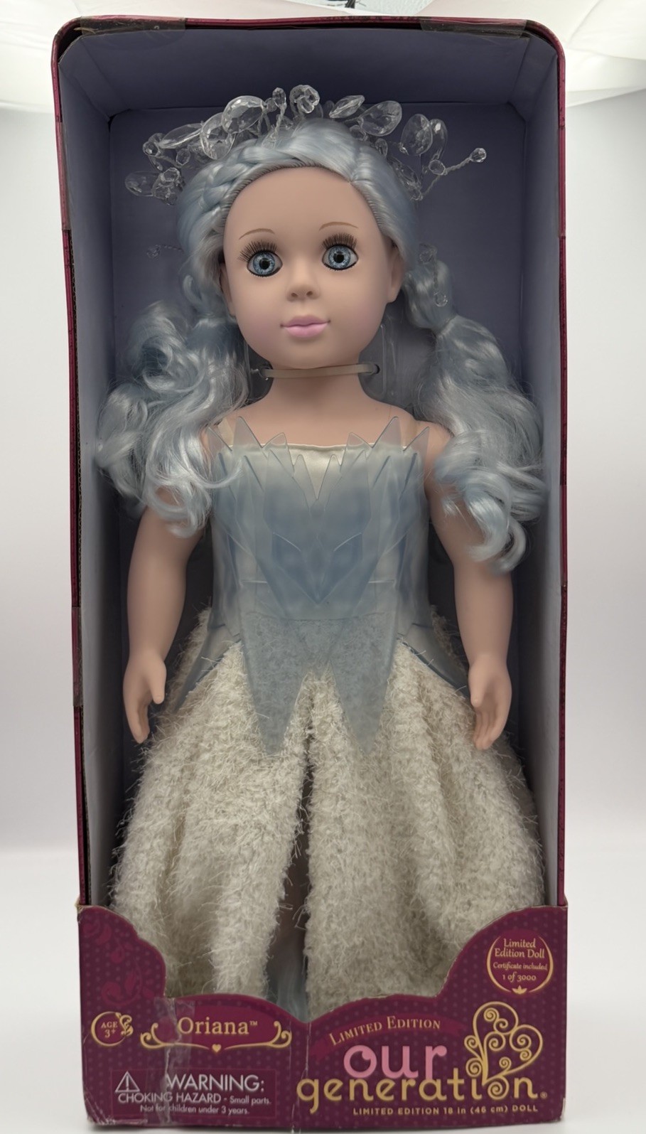 NIB Limited Edition Our Generation Oriana 18-inch Doll, 1 of