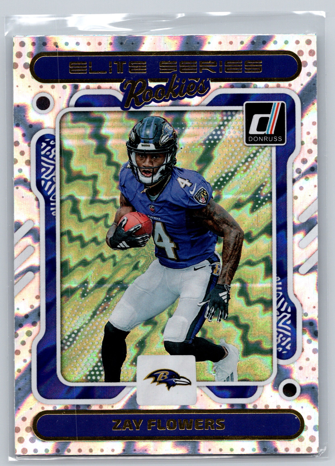 2023 Donruss #9 Zay Flowers #9 Elite Series Rookies