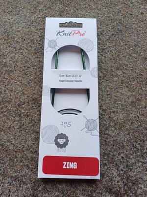 Knit Pro Zing Rundnadel 80 cm
