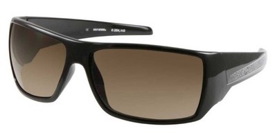 Harley-Davidson Men's Square Sport Wrap Sunglasses, Brown Frames & Lenses