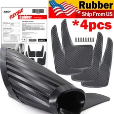 US RUBBER Universal Car Front Rear Splash Guards Mud Flaps Mudguards W/ Hardware