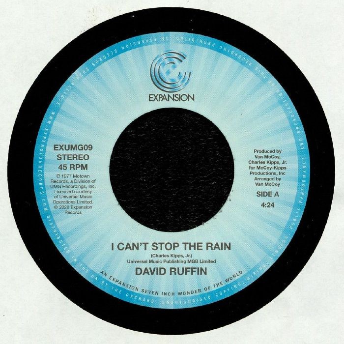 RUFFIN, David - I Can't Stop The Rain - Vinyl (7"")