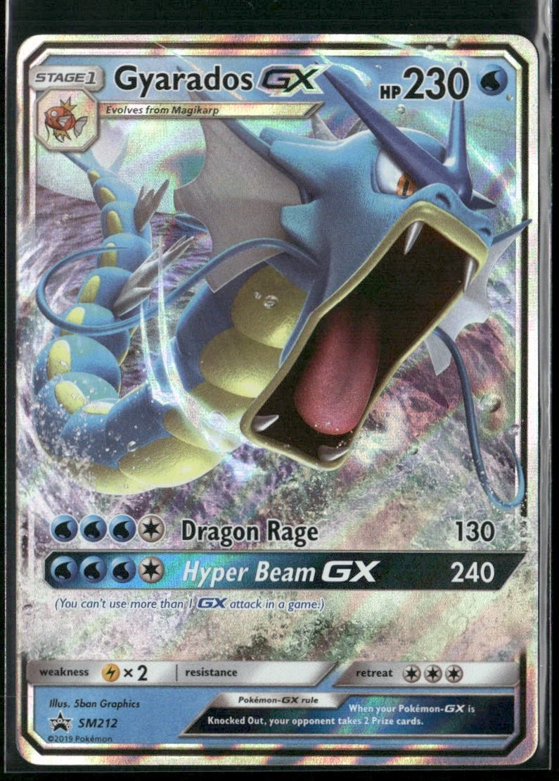 Pokmon TCG Card  Gyarados GX SM212 Black Star Promo (Hidden Fates) | Near  Mint Condition Pokmon TCG Hidden Fates Promo