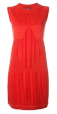 Chanel - Sleeveless Red Knit Dress