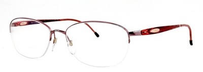 SILHOUETTE 6614 40 6053 53mm Half-Rim Titanium Eyeglasses Frames Austria Unisex